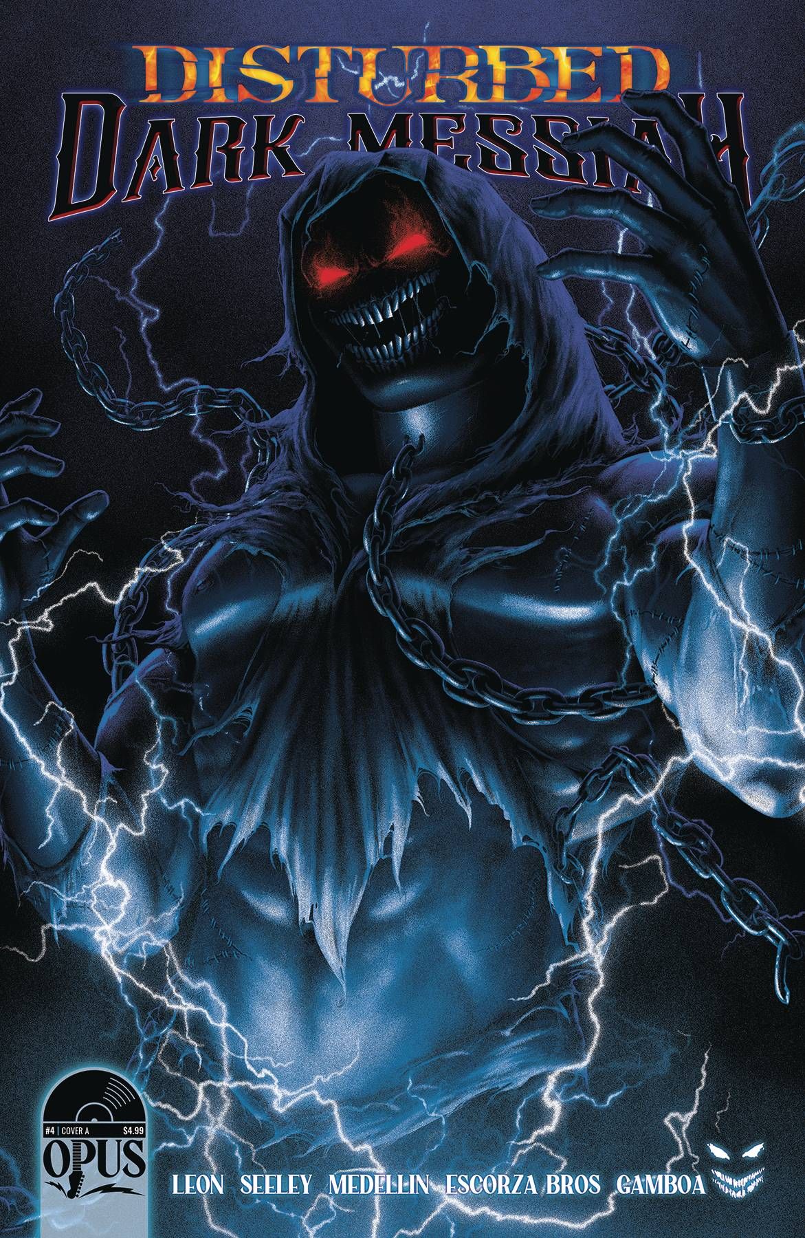 Disturbed: Dark Messiah #4 Comic