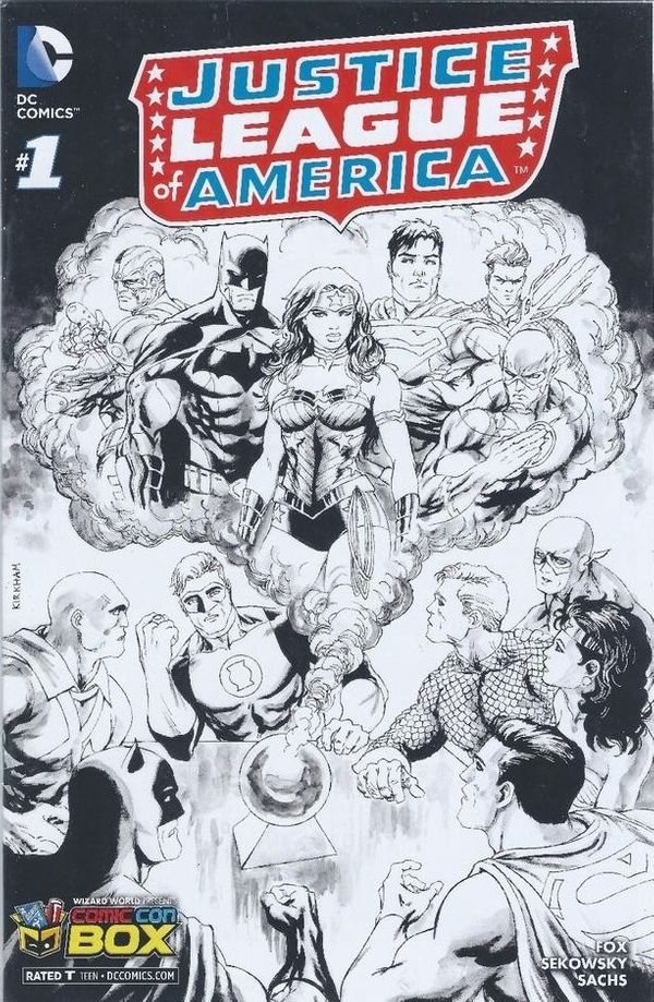 Justice League of America #1 (ComicConBox Sketch Edition)