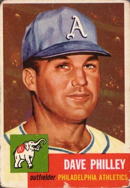 Dave Philley 1953 Topps #64 Sports Card