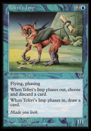 Teferi's Imp (Mirage) Trading Card