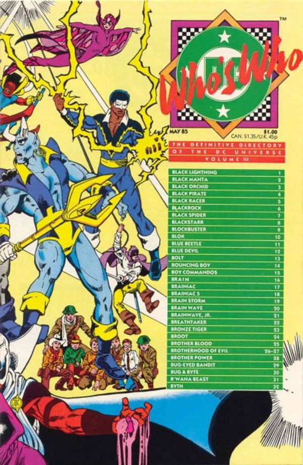 Who's Who: The Definitive Directory of the DC Universe #3