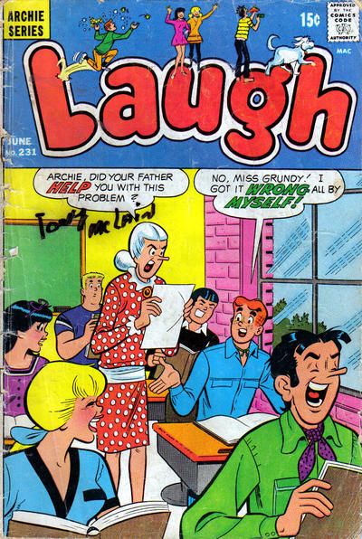Laugh Comics #231 Comic