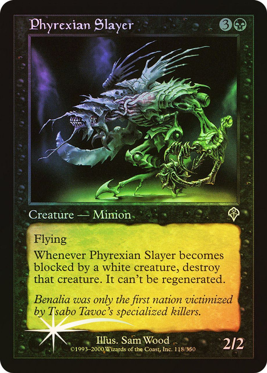 Phyrexian Slayer (Invasion - Foil) Trading Card