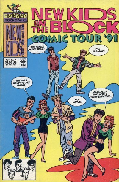 New Kids On The Block Comics Tour '90/91 #7 Comic