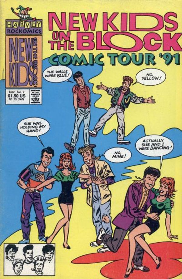 New Kids On The Block Comics Tour '90/91 #7