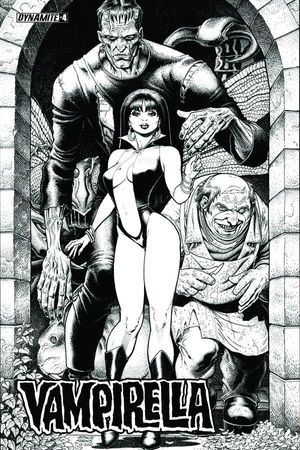 Vampirella: Feary Tales #4 (25 Copy Adams B&amp;w Variant)