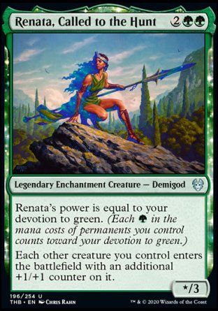 Renata, Called to the Hunt (Theros Beyond Death) Trading Card