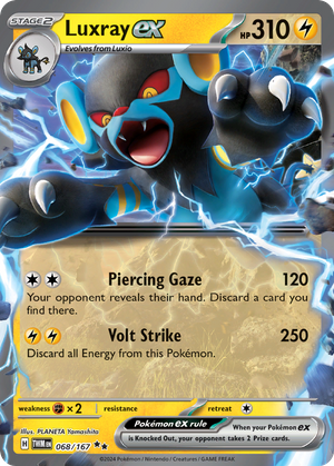 Luxray ex (68/167) - Twilight Masquerade