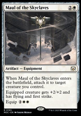 Maul of the Skyclaves (March of the Machine Commander Decks) Trading Card