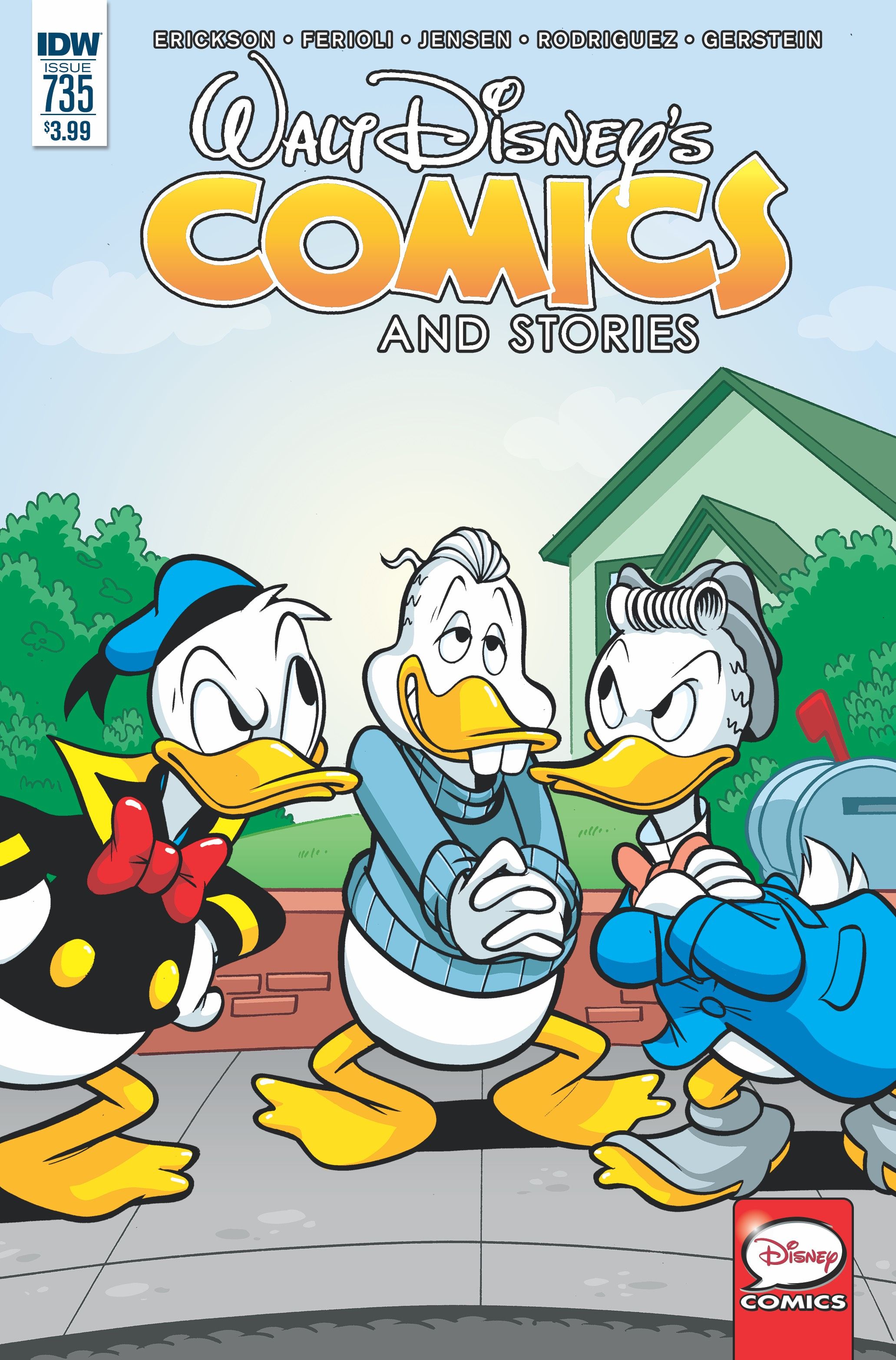 Walt Disney's Comics and Stories #735 Comic