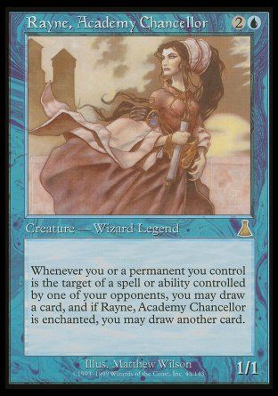 Rayne, Academy Chancellor (Urza's Destiny) Trading Card