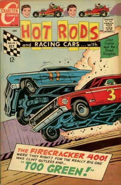 Hot Rods and Racing Cars #92 Comic