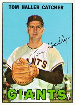 Tom Haller 1967 Topps #65 Sports Card