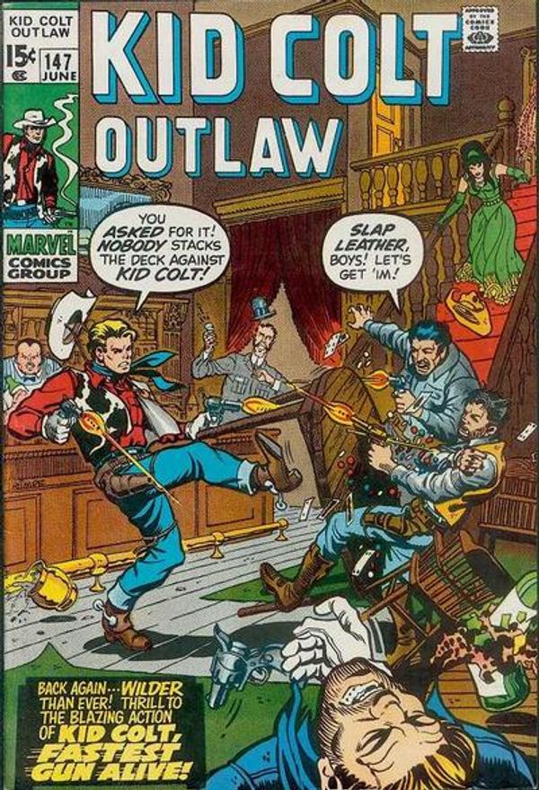 Kid Colt Outlaw #147