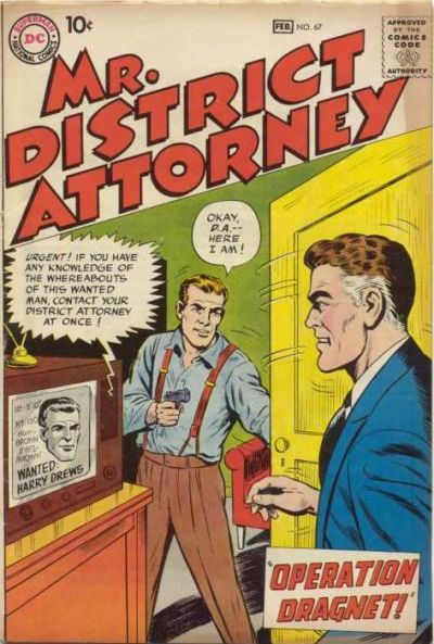 Mr. District Attorney #67 Comic