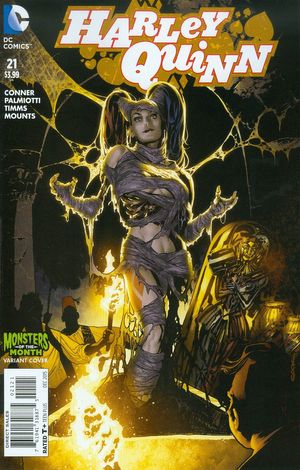 Harley Quinn #21 (Monsters Variant Cover)