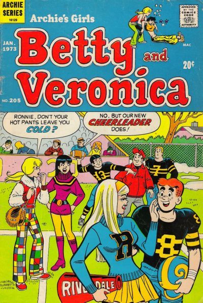 Archie's Girls Betty and Veronica #205 Comic