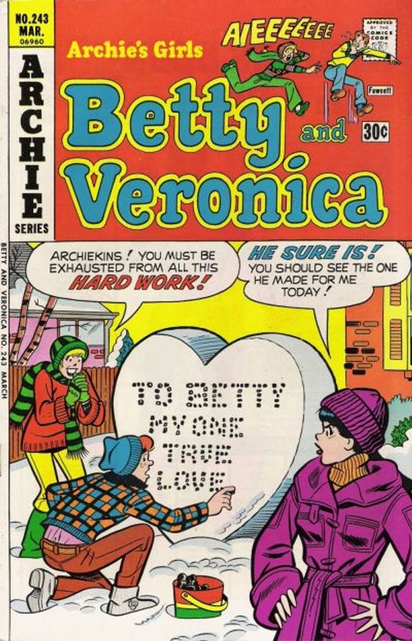Archie's Girls Betty and Veronica #243