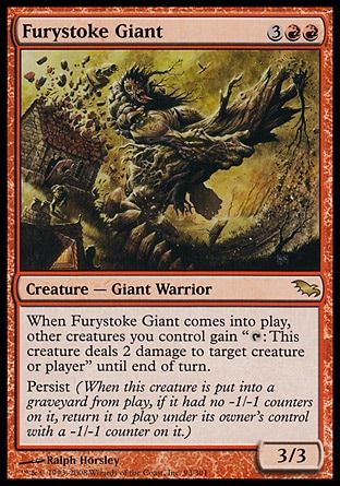 Furystoke Giant (Shadowmoor) Trading Card