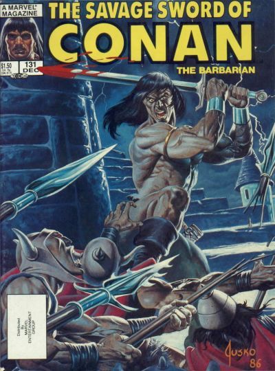 The Savage Sword of Conan #131 Comic