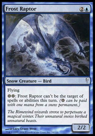 Frost Raptor (Coldsnap) Trading Card