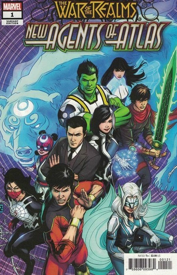 War of the Realms: New Agents of Atlas #1 (Zircher Variant)