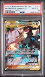 Reshiram & Zekrom GX (157/236) - Cosmic Eclipse
