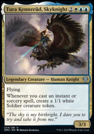 Tura Kenner�d, Skyknight (Dominaria United) Trading Card