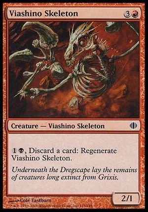 Viashino Skeleton (Shards of Alara)