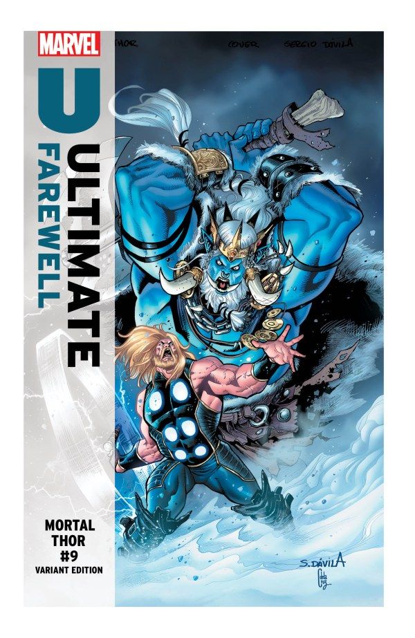 Mortal Thor #9 (Sergio Davila Ultimate Farewell Variant) Comic