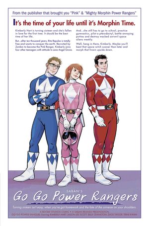 Saban's Go Go Power Rangers #1 (25 Copy Cover Bustos Variant)