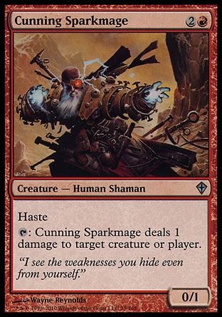 Cunning Sparkmage (Worldwake) Trading Card