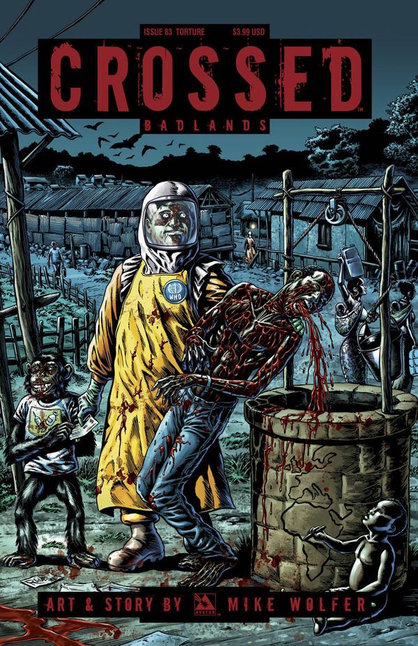Crossed Badlands #83 (Torture Cover)