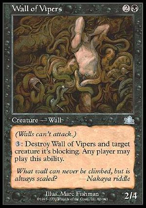 Wall of Vipers (Prophecy)
