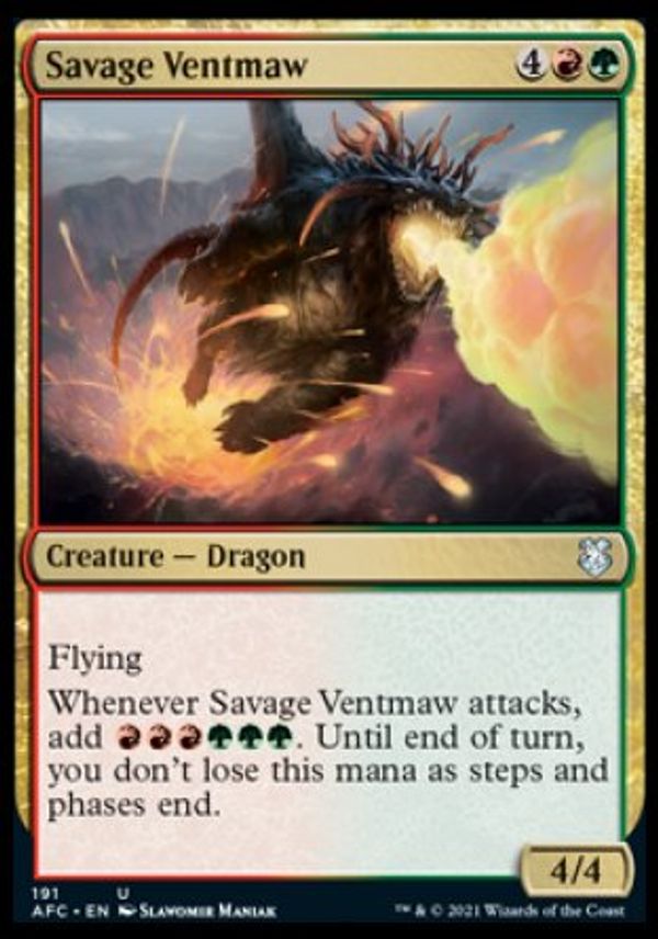 Savage Ventmaw (D&D Realms Commander Decks) Value GoCollect