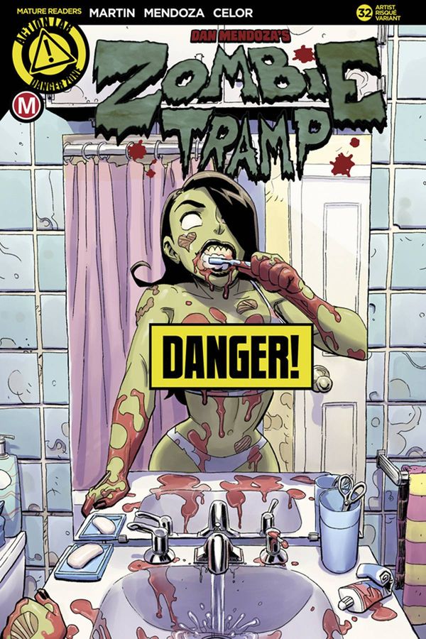 Zombie Tramp #32 (Cover F Winston Young Risque)