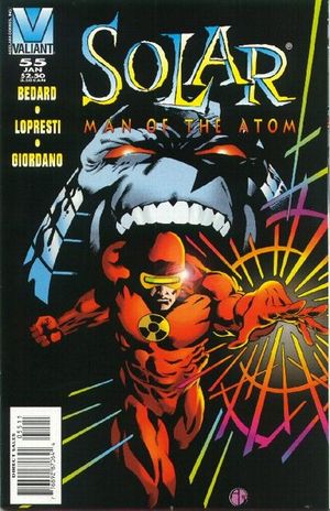 Solar, Man of the Atom #55