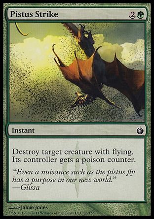 Pistus Strike (Mirrodin Besieged) Trading Card