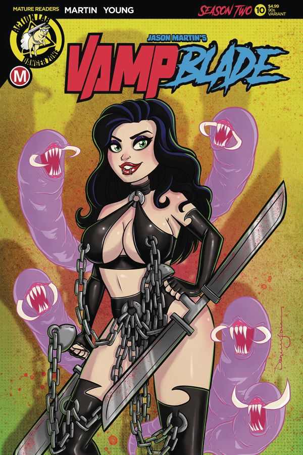 Vampblade: Season 2 #10 (Cover E 90s Variant)
