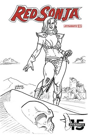 Red Sonja #2 (30 Copy Linsner B&w Cover)