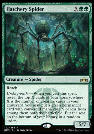 Hatchery Spider (Guilds of Ravnica) Trading Card