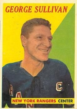 George  Sullivan 1958 Topps #48 Sports Card