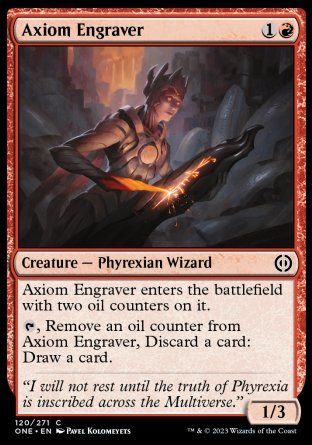 Axiom Engraver (Phyrexia: All Will Be One) Trading Card