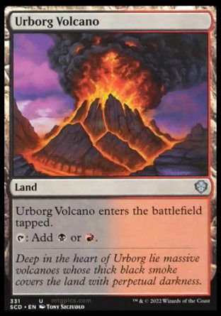 Urborg Volcano (Starter Commander Decks) Trading Card