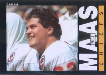 Bill Maas 1985 Topps #278 Sports Card