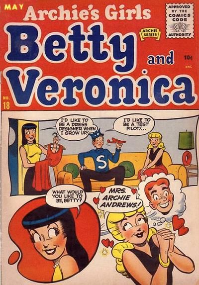 Archie's Girls Betty and Veronica #18 Comic