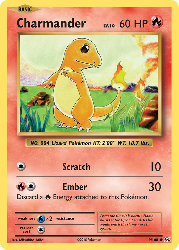 Charmander (9/108) - Evolutions