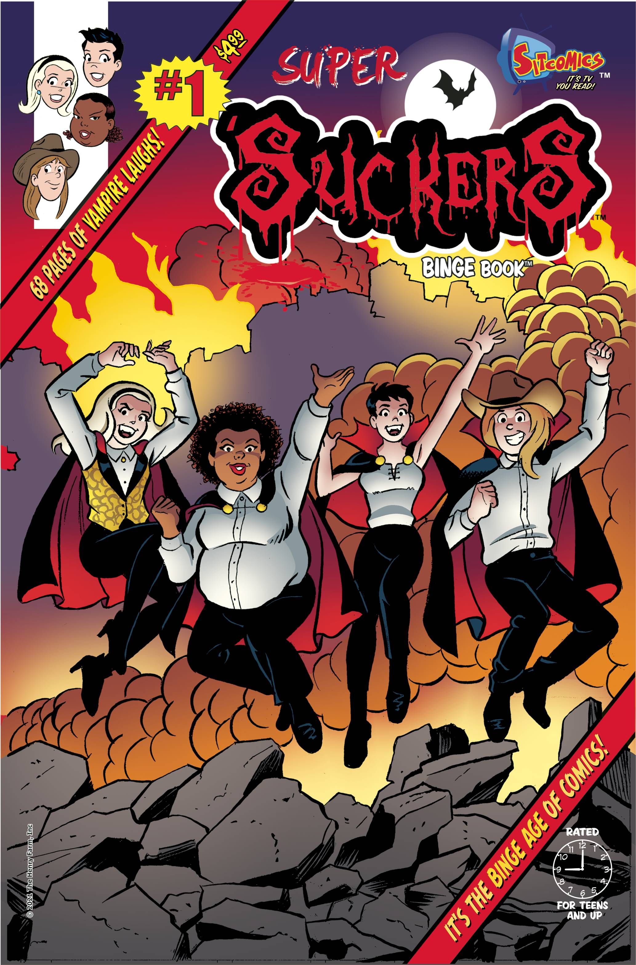 Super 'Suckers Binge Book Comic