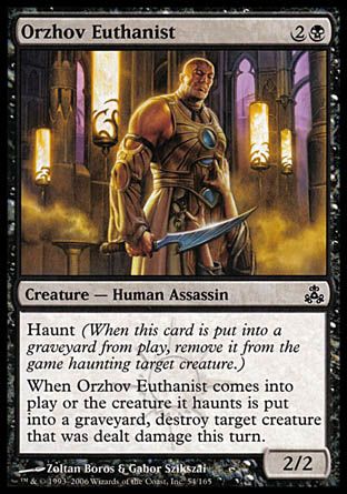 Orzhov Euthanist (Guildpact) Trading Card