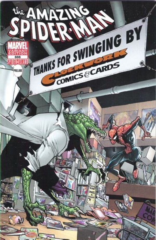 Amazing SpiderMan 666 (Clockwork Comics & Cards Variant) Value
